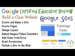 New Google Sites Build A Class Website Youtube Teacher Sites Google Sites Teacher Websites