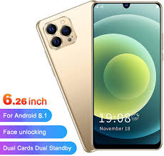 Envíos gratis en el día ✓ compre iphone 2g en cuotas sin interés! Buy I12 Pro Max Unlocked Smartphone 6 26in Hd Screen Mobile Phone 1 8g Dual Sim Cell Phone For Android 8 1 Gold Us Online In Indonesia B08rz4d19y
