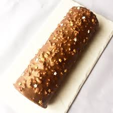 J En Reste Baba Buche Roulee Praline Et Chocolat