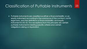 Ias 32 Presentation Of Financial Instruments Ppt Video Online Download