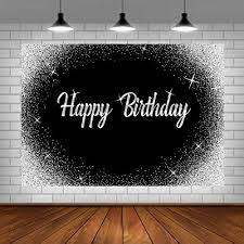 Happy Birthday Backdrop Glitter Silver Dots And Black Photography Background 5x3ft Birthday Party Decorations Banner For Any Age Men Women Shefinds Huge (about 10,000 square and above). loveinm happy birthday backdrop glitter silver dots and black photography background 5x3ft birthday party decorations banner for any age men women