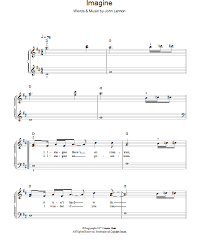 John lennon's imagine is among the most beloved songs of our time, and a natural favorite among pianists. Imagine Easy Piano Zzounds