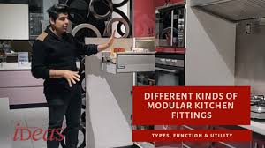 The hardware and fittings have a finish look. Modular Kitchen Hardware Fitting What Hardware Is Used In A Modular Kitchen Youtube