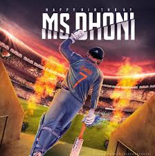 MS DHONI - BIRTHDAY DESIGN (1) | Images :: Behance