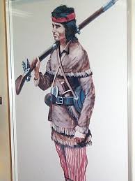 Choctaw Warrior Us War Of 1812 Battle Of New Orleans Native American Warrior Native American Indians Choctaw Indian