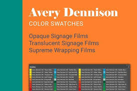 avery dennison color swatches by hyriand on creativemarket