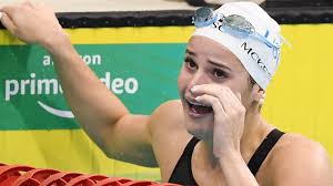 Kaylee mckeown realises how it sounds, but australia's latest olympic champion has been feeling the presence of her dead father all week. Kaylee Mckeown Smashes 100m Backstroke World Record At Australian Trials Daily Telegraph