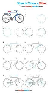 Here you will find very easy drawing instructions. Cyclingforbeginnersbiking Drawing Tutorial Easy Drawing Tutorial Easy Drawings