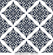 Floral wallpaper floral diamond pattern. Floral Seamless Vector Photo Free Trial Bigstock