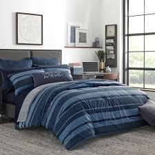 Shop wayfair for all the best blue & navy comforters & sets. Bedding Nautica 3 Pc Tan Navy Blue Reversible Full Queen Size Comforter Shams New Comforters Sets