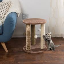 Petmaker 43 Inch 4 Tier Cat Tree In Tan En 2020 Muebles Para Mascotas Mueble Condominio Para Gato Casita Para Gatos