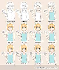 Check spelling or type a new query. How To Color An Anime Character Step By Step Animeoutline