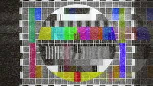 Used since the earliest tv broadcasts, test cards were originally physical cards at which a television camera was pointed, and such cards are still often used for calibration. 4k Analogue Old Crt Tv Stock Footage Video 100 Royalty Free 13559009 Shutterstock
