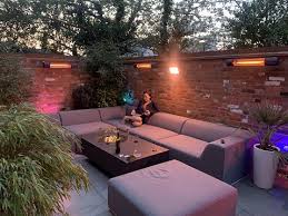 This infrared heater is hardly affected by wind. Electric Patio Heaters From Herschel Infrared Cosy Warmth Outdoors