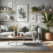 Grey And Sage Green Living Room Ideas