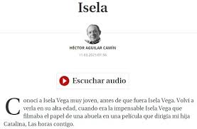 He has a doctorate in history from el colegio de méxico. Miradas A Los Medios Juegos De Isela Vega