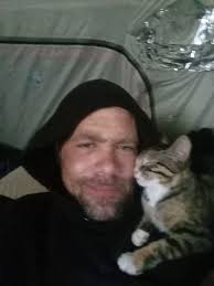 Woman finds lost dog in woods and takes care of it