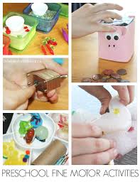 Preschool Fine Motor Activities For Pre Writing Skills