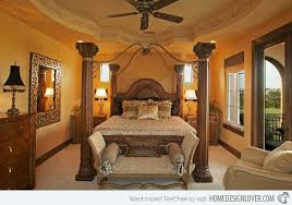 15 Extravagantly Beautiful Tuscan Style Bedrooms Home Design Lover Tuscan Bedroom Tuscan Style Bedrooms Luxurious Bedrooms