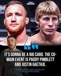 UFC 300 main event announcement and fan reactions