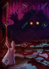 They are not going to develop them over time. Cartoon Illustration Of White Rabbit Bunny Confronting A Scary Stock Photo Picture And Royalty Free Image Image 54099814