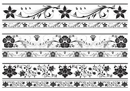 Check spelling or type a new query. Collect Floral Border Element For Stock Vector Colourbox