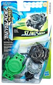 Find deals on products in toys & games on amazon. Beyblade Burst Turbo Slingshock Z Achilles A4 Starter Pack Black Hasbro Toys Toywiz