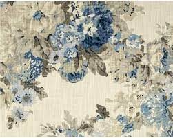 Blue Curtains Blue Flowered Curtains50 X 84 Curtains Ready Etsy In 2021 Blue Floral Curtains Waverly Valances Bluebells