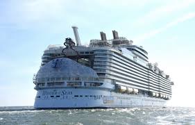 Latest Royal Caribbean Oasis-class ship Wonder of the Seas leaves shipyard -