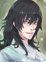His dreamy eyes can create a harsh contrast. Blue Eyes Black Hair By Cika On Deviantart