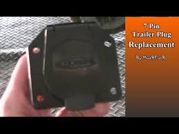 Note fc 2704 is supported on lx5 models if you are connecting the frame to an existing tssc. 7 Pin Trailer Plug Replacement Youtube