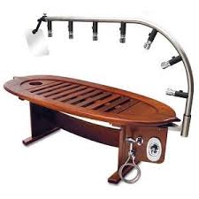 Hydro Wood 7 Vichy Shower System From Hydroco Shower Systems Spa Treatment Room Massage Room