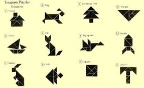 We've made our puzzles in large type to make them easier on the eyes. Tangram Puzzle Solution House Of Marbles