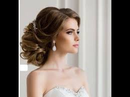 اجمل تسريحات الشعر للعروس 2019 Youtube Hair Styles Hair One Shoulder Wedding Dress