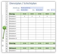 Einsatzplanung excel | get help with microsoft excel. Einfacher Dienstplan Schichtplan Alle Meine Vorlagen De