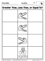 Kindergarten Common Core Math No Prep Worksheets K Cc 6 K Cc 7 Common Core Math Kindergarten Common Core Math Common Core Kindergarten