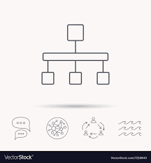 Hierarchy Icon Organization Chart Sign