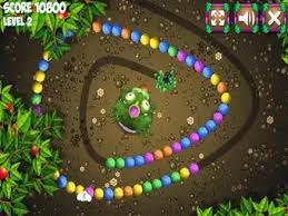 El juego es bastante sencillo, el jugador tiene que formar grupos de al menos tres bolas del mismo color para hacerlas desaparecer. Zuma Games Online Pomu