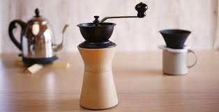 With the stelton collar coffee grinder, you can grind your own beans by hand which is • designed by daniel debiasi and federico sandri. Japanese Coffee Grinder Manual Coffee Grinder Mokuneji Japan Design Store The Best Buy Japanese Gift Japan Design Store