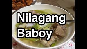 Paano Magluto Nilagang Baboy Recipe Pinoy Filipino Pork Stew Youtube