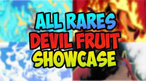 All Rare Devil Fruits Showcase Steve S One Piece Roblox Axiore Youtube