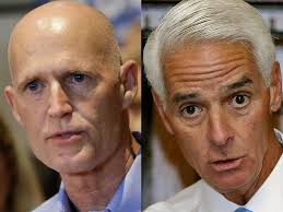First Debate Between Florida Governor Scott, Crist On Friday