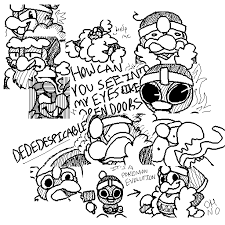 Quality Miiverse Dedede Collage By Shirarisun Kirby Collage Quality Memes