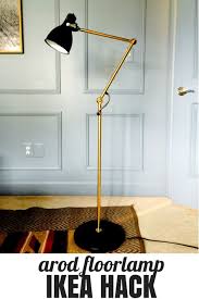 Arod Floorlamp Ikea Hack It Looks Just Like West Elm S Industrial Task Lamp For A Lot Less Marilyn Greene Interiors Insidehaute Com