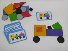 O tangram é utilizado nas aulas de artes, para montar figuras, ilustrações, trabalhar as cores e criação de histórias. Montar Veiculos Com Figuras Geometricas No Elo7 Roda De Panos 16609d9