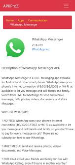Descarga ahora ⚡ la última versión de whatsapp messenger gratis, disponible dispositivos móviles ✆ desde la web ✓ android ✓ iphone. Apkproz Alternativas Y Software Similar Progsoft Net