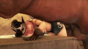 Cute slave girl Honoka gets fucked & creampied by horse