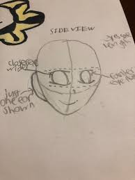 Observe and compare how the different spaces of guidelines affect the resulting manga face. Practice I Did For Drawing Faces In A Side View Anime Manga Style Learntodraw