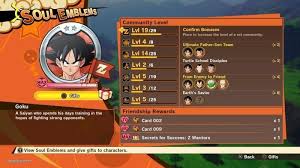We did not find results for: Dragon Ball Z Kakarot The Complete List Of All Soul Emblems