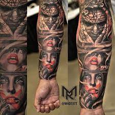 The hear no evil, see no evil, and speak no evil tattoos are often referred to as wise monkeys or the mystic apes. Hear No Evil See No Evil Speak No Evil Evil Skull Tattoo Scary Tattoos Monkey Tattoos